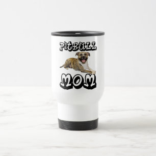 Mug De Voyage MAMAN de pitbull - Tigger