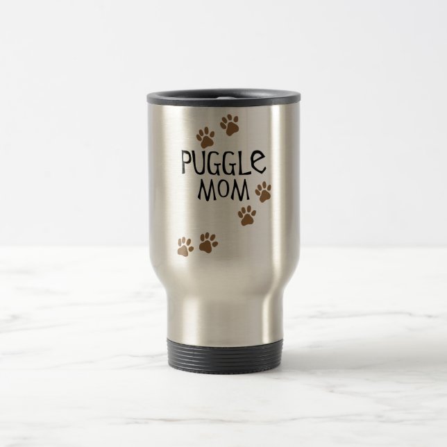 Mug De Voyage Maman de Puggle (Centre)