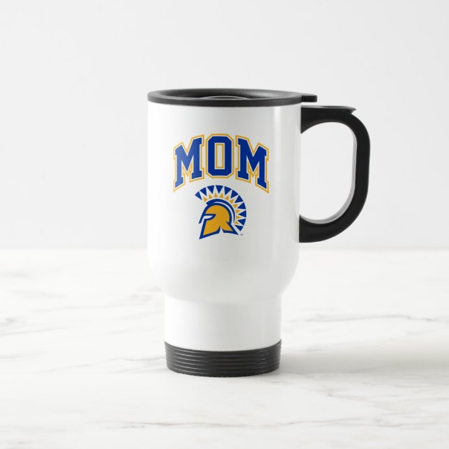 Mug De Voyage Maman de Spartans d'état de San Jose (Droite)