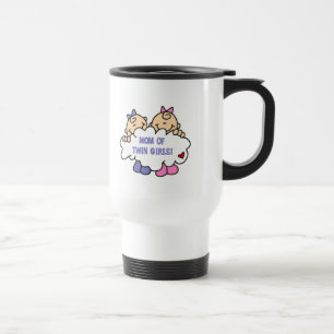 Mug De Voyage Maman de Twin Girls Tshirts et cadeaux