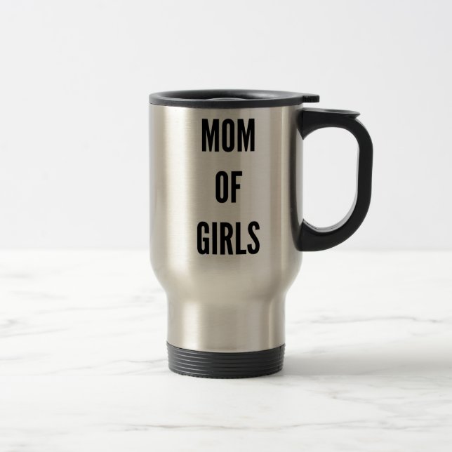 Mug De Voyage Maman drôle de Noël des filles (Droit)
