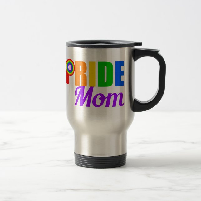 Mug De Voyage Maman gay pride (Droit)