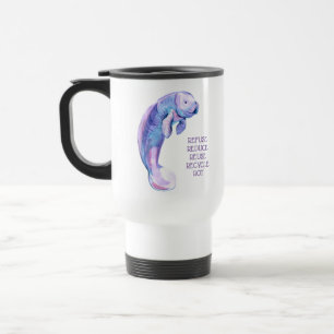 Mug De Voyage Manatte pourpre