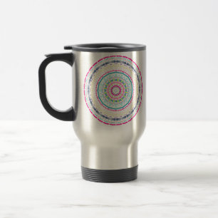 Mug De Voyage mandala coloré