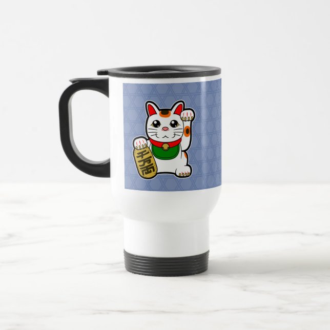 Mug De Voyage Maneki Neko : Lucky Cat japonais (Gauche)