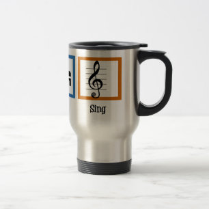 Mug De Voyage Mangez le sommeil chantent