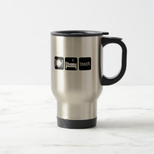 Mug De Voyage Mangez le sommeil enseignent