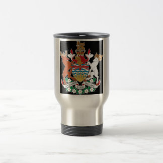 Mug De Voyage Manteau de Colombie-Britannique (Canada) des bras