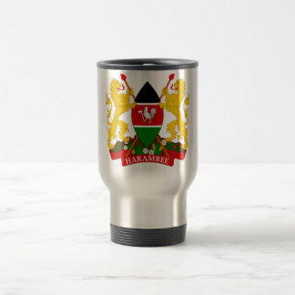 Mug De Voyage Manteau du Kenya des bras