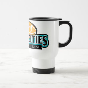 Mug De Voyage Marathon de villes de quadruple