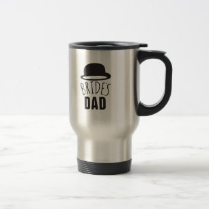 Mug De Voyage Mariées personnalisables Papa Père de la mariée Me