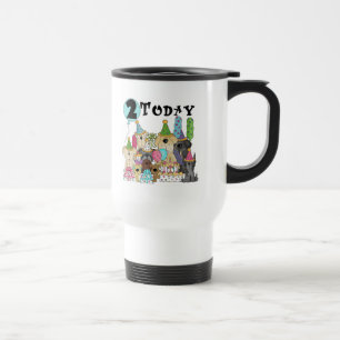 Mug De Voyage Marionnettes 2e anniversaire Bash Tshirts et cadea