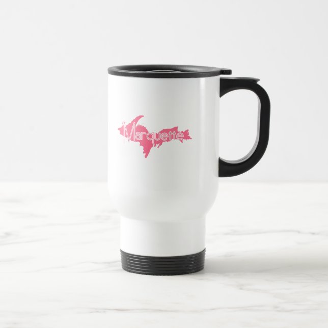 Mug De Voyage Marquette, péninsule de stimulant du Michigan (Droite)