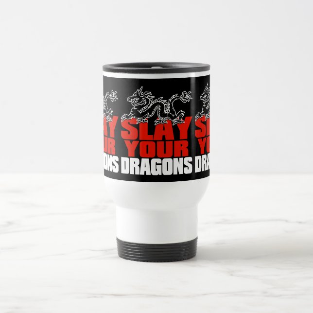 Mug De Voyage Massacrez vos dragons, disciple de la Jordanie (Centre)