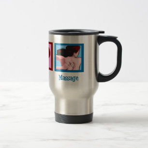 Mug De Voyage Massage d'amour de paix