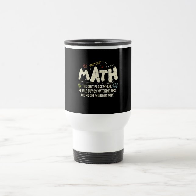 Mug De Voyage Mathématiques Mathématiques Mathématiques Math Ens (Centre)