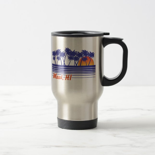 Mug De Voyage Maui Hawaii (Droit)