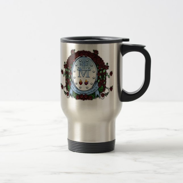 Mug De Voyage Médaille miraculeuse 2 (Droit)