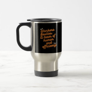 Mug De Voyage Meilleur Bestie de travail au monde Aide émotionne