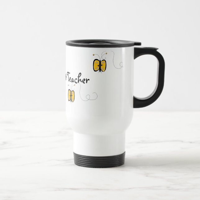 Mug De Voyage Meilleur enseignant du monde (Droite)