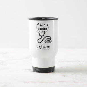Mug De Voyage Meilleur Médecin de Tous les Temps Remerciement Mé