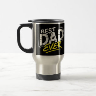 Mug De Voyage Meilleur Papa de Tous les Temps Art Graffiti