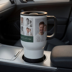 Mug De Voyage Meilleur Papa du Monde Photo Personnalisée