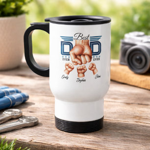 Mug De Voyage Meilleur Papa Personnalisé Fête des Pères person