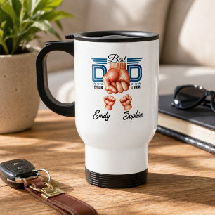 Mug De Voyage Meilleur Papa Personnalisé Fête des Pères person