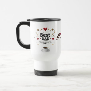 Mug De Voyage Meilleur Père Jamais - Toujours Gratte, Papa