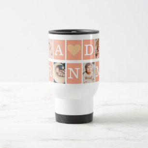 Mug De Voyage Meilleure grand-mère jamais script moderne 4 Colla