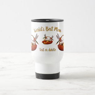 Mug De Voyage Meilleure maman Dragonflies Panier à fleurs Person
