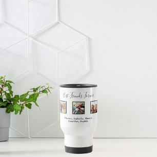 Mug De Voyage Meilleurs amis pour toujours personnalisation noms