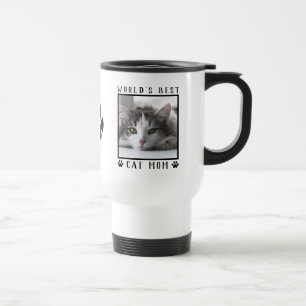 Mug De Voyage Meilleurs Empreintes de pattes de maman chat du mo