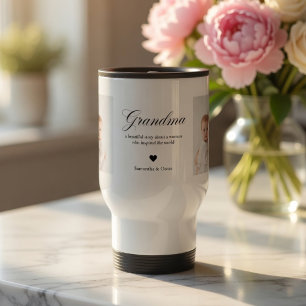 Mug De Voyage Mémé personnalisée Photo personnalisée