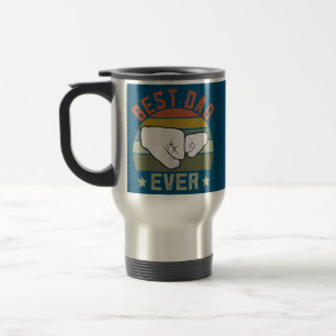 Mug De Voyage Mens Vintage meilleur papa heureux Fête des pères 