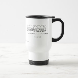 Mug De Voyage Merci la fête de maman