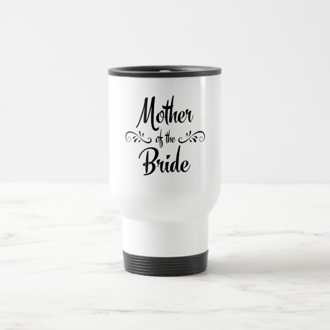 Mug De Voyage Mère de la jeune mariée - dîner drôle de (Centre)