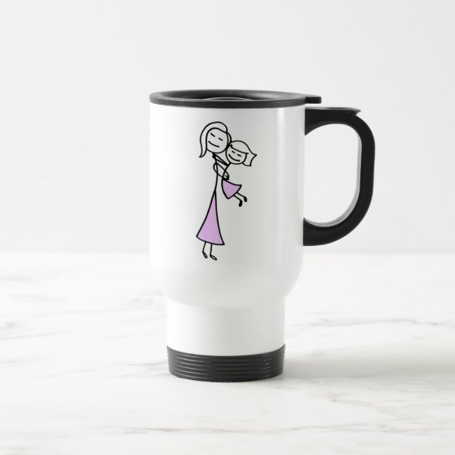 Mug De Voyage Mère et fille (Droite)
