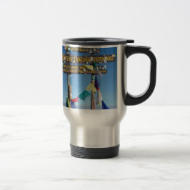 Mug De Voyage Message sur le Sommet du Kilimandjaro kenya
