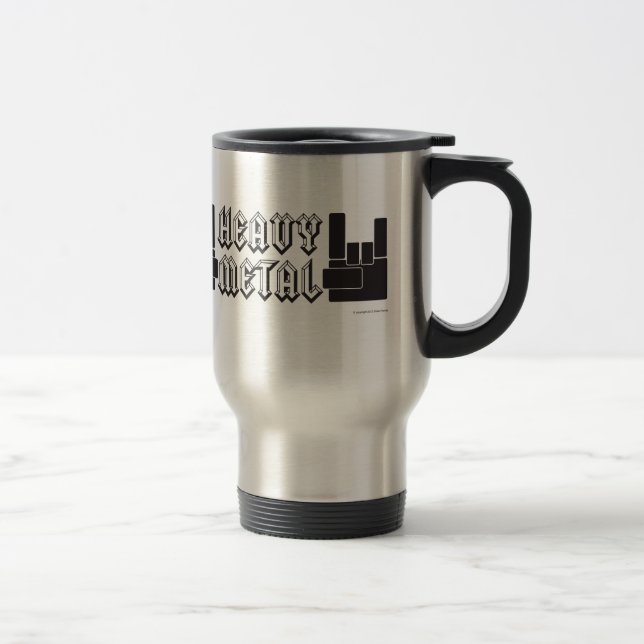 Mug De Voyage Métal lourd ! (Droit)