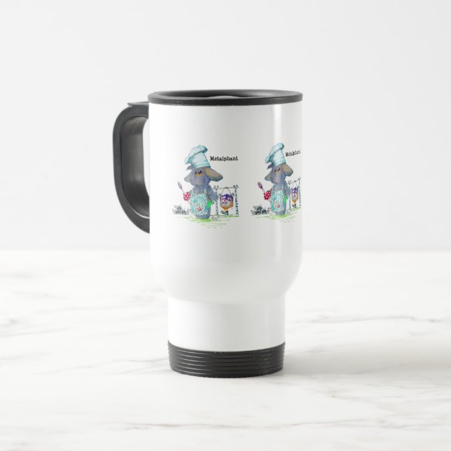 Mug De Voyage Métalphanumérique (Devant gauche)