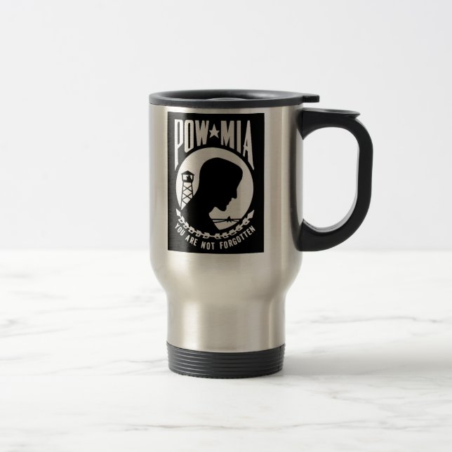 MUG DE VOYAGE MIA DE PRISONNIER DE GUERRE (Droit)