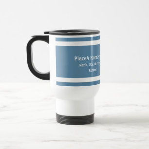 Mug De Voyage Militaire Air Force Défense emblème personnalisez