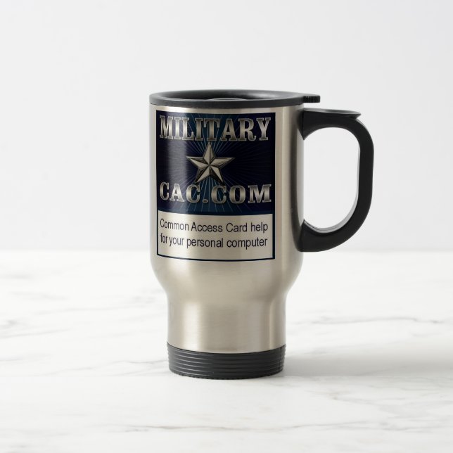Mug De Voyage Militaire CAC Canette de voyage (Droit)