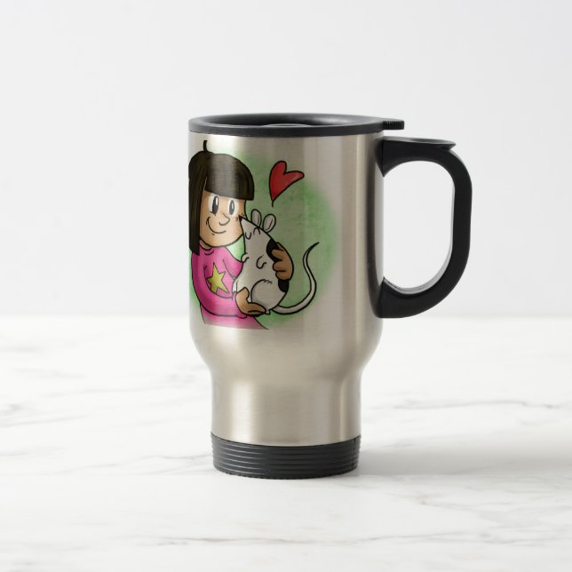 Mug De Voyage Millie et petit gâteau (Droit)