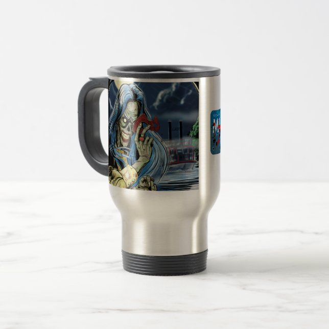 Mug De Voyage Mississippi Zombie voyage muet (Devant gauche)