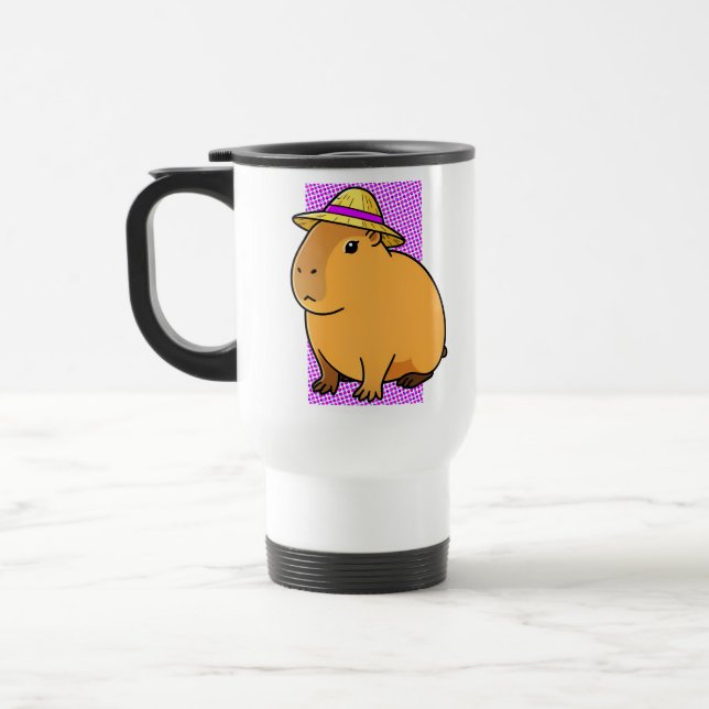 Mug De Voyage Mode Chill Capybara (Gauche)