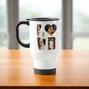 Mug De Voyage Modern LOVE Heart Photo Instagram Saint Valentin