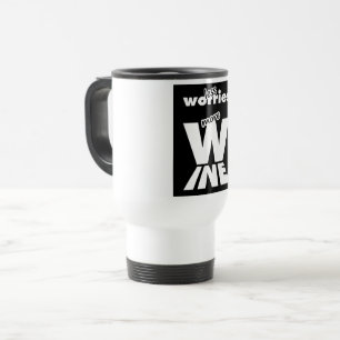 Mug De Voyage Moins de soucis Plus de vin